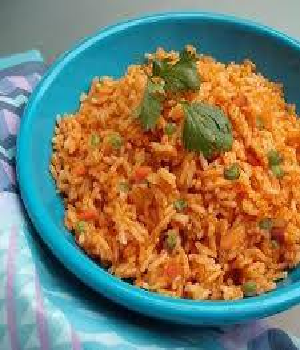 Mexicaanse rijst met pepers